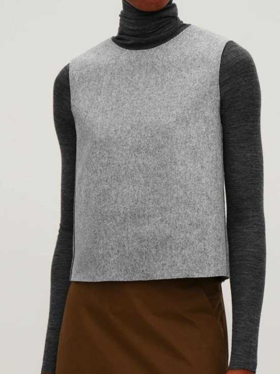 COS Tops - COS Boxy Wool Vest Top